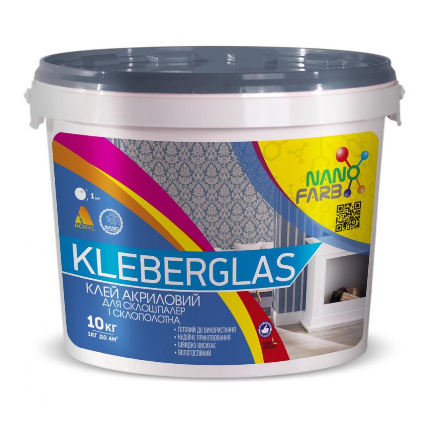 

Клей для стеклообоев и стеклохолста Kleberglas Nano farb 10 кг Белый (kgl10)