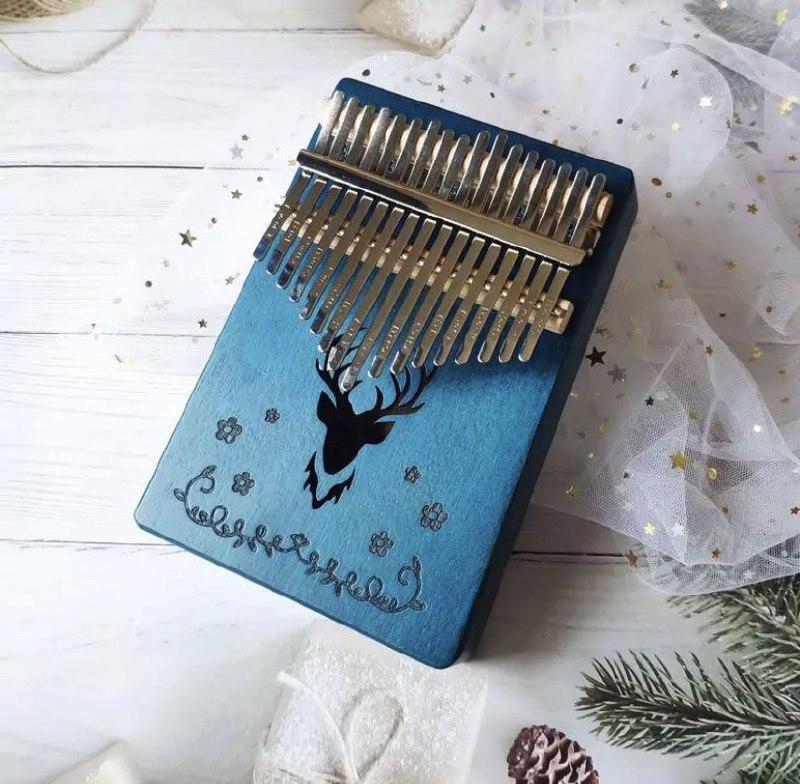 

Музыкальный инструмент Калимба 17 key Kalimba Blue Deer