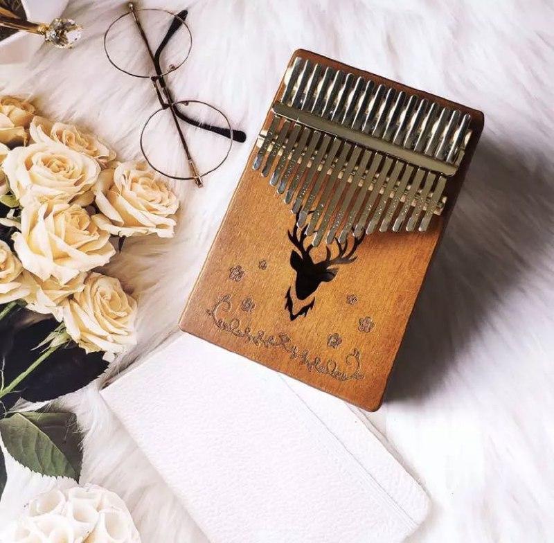 

Музыкальный инструмент Калимба 17 key Kalimba Brown Deer