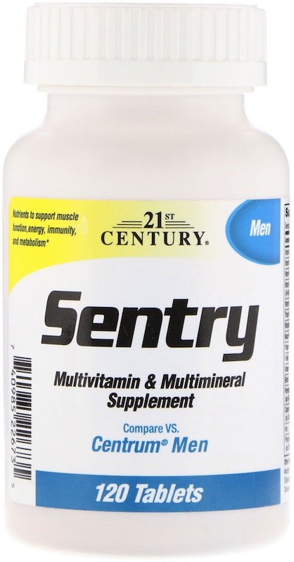 

Витамины 21st Century Sentry Multivitamin & Multimineral Supplement Men 120tablets