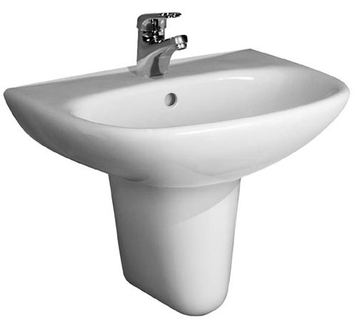 

Раковина JIKA ZETA 50 см, с отверстием (H8103900001041)