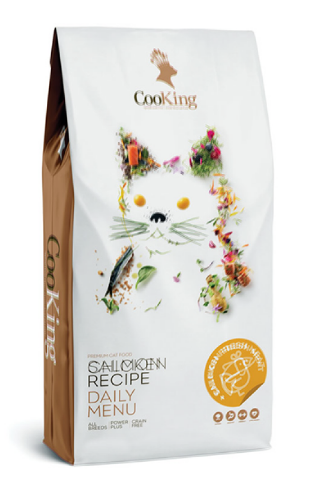 

Сухий корм CooKing Cats Salmon 8 кг з свіжим лососем для котів і кішок
