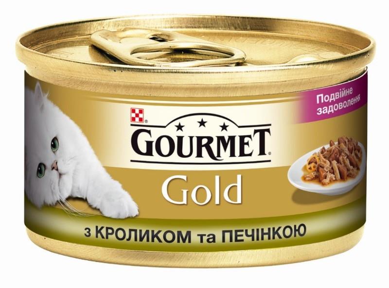 

Gourmet Gold (Гурмет Голд) с кроликом и печенью 85 г x 12 шт