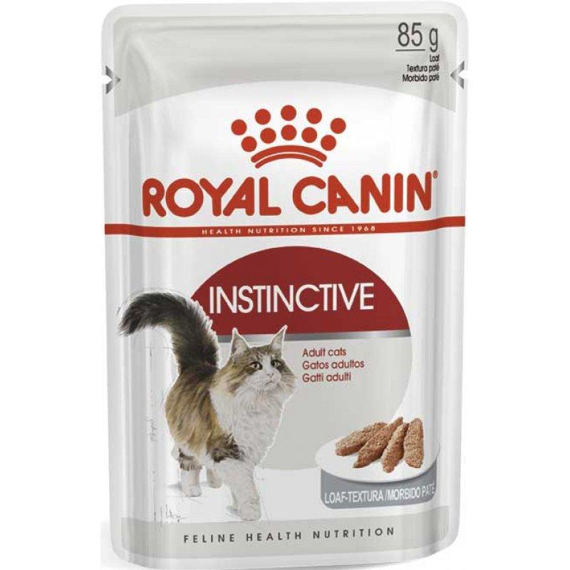 

Royal Canin Instinctive Loaf 85 гр упаковка 12 шт влажный корм (Роял Канин) для взрослых кошек паштет