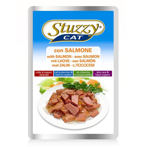 

Stuzzy Cat Salmon ШТУЗИ КЕТ лосось в соусе корм для кошек пауч 100 г х 20