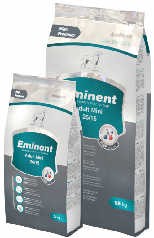 

Сухий корм Eminent Adult Mini 15 кг для собак