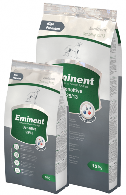 

Сухий корм Eminent Sensetive 15 кг для собак