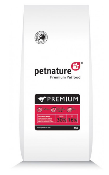 

Збалансований сухий корм PetNature PREMIUM 15 кг для дорослих собак