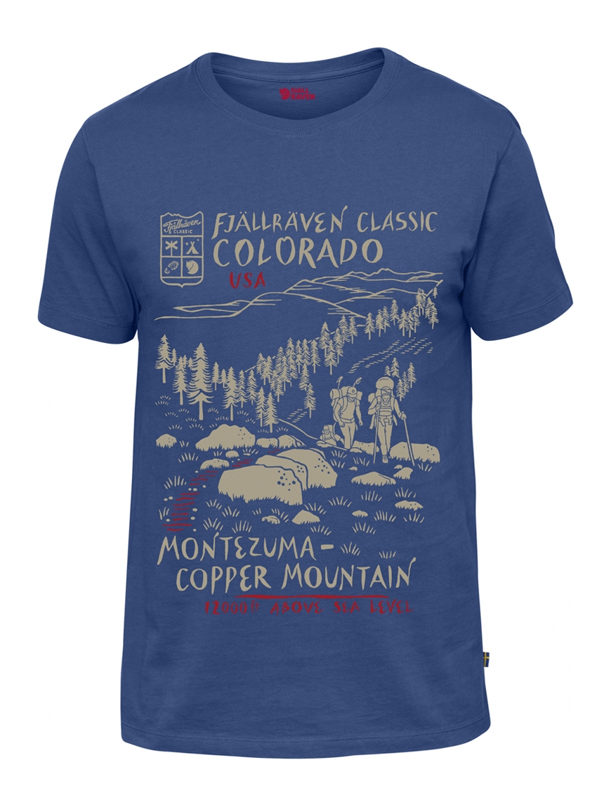 

Футболка Fjallraven Classic US T-Shirt Deep Blue S (1004-81945DBS)