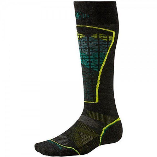 

Носки Smart Wool Men's PhD Ski Light Pattern Charcoal/Alpine Green L (1033-SW SW017.632-L)