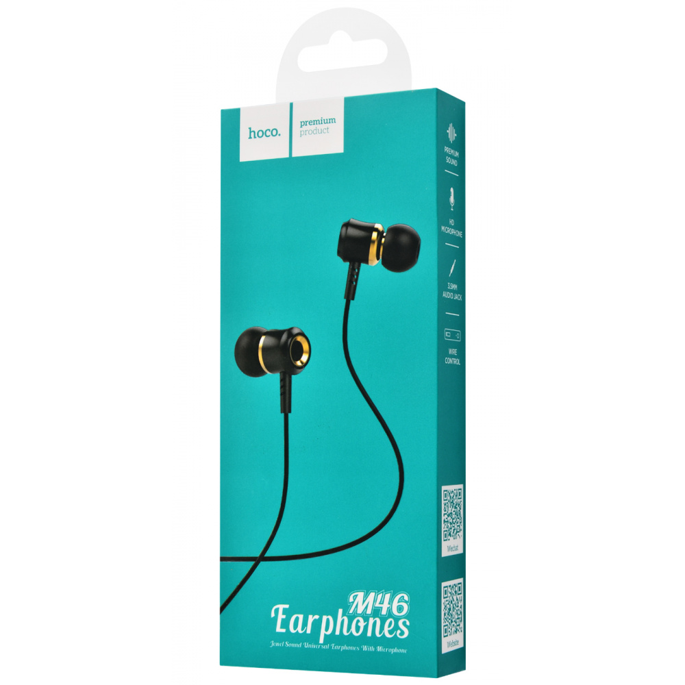 

Стерео Наушники Hoco M46 Jewel Sound Золотой (276634)