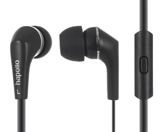 

Проводные наушники гарнитура Hapollo HS-2515 Черные