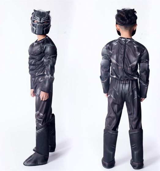 

Костюм Черная Пантера (М - 120-132) Объемный V-Toy