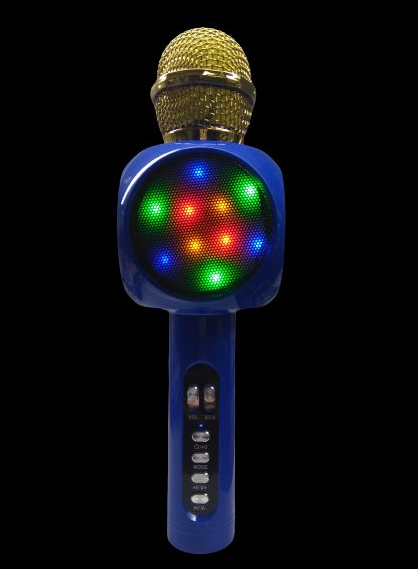 

Караоке микрофон с Bluetooth колонкой KTV WS-1816 Синий Aurora