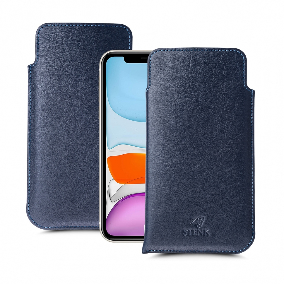 

Футляр Stenk Elegance для Apple iPhone 11 Синий