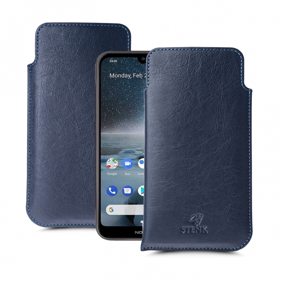 

Футляр Stenk Elegance для Nokia 4.2 Синий