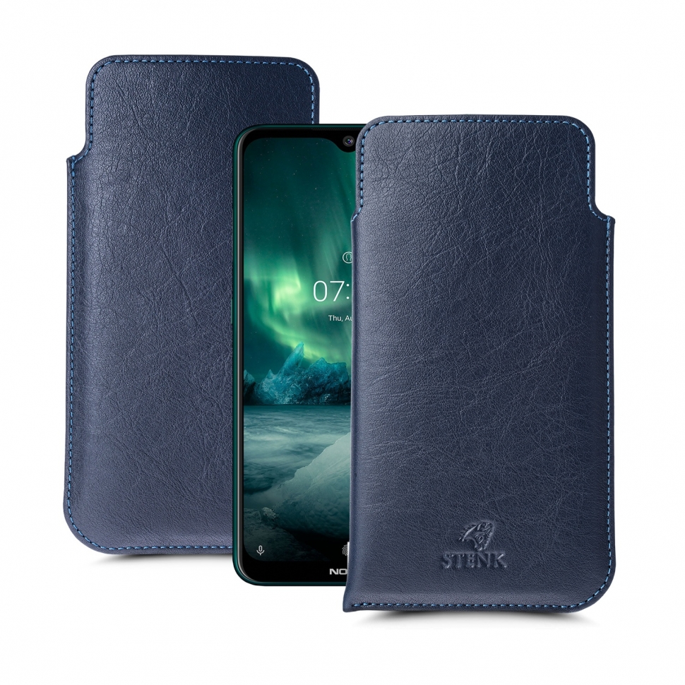 

Футляр Stenk Elegance для Nokia 7.2 Синий