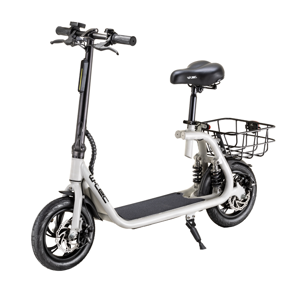 

Електросамокат з сидінням W-TEC Billar 500W 12' - білий