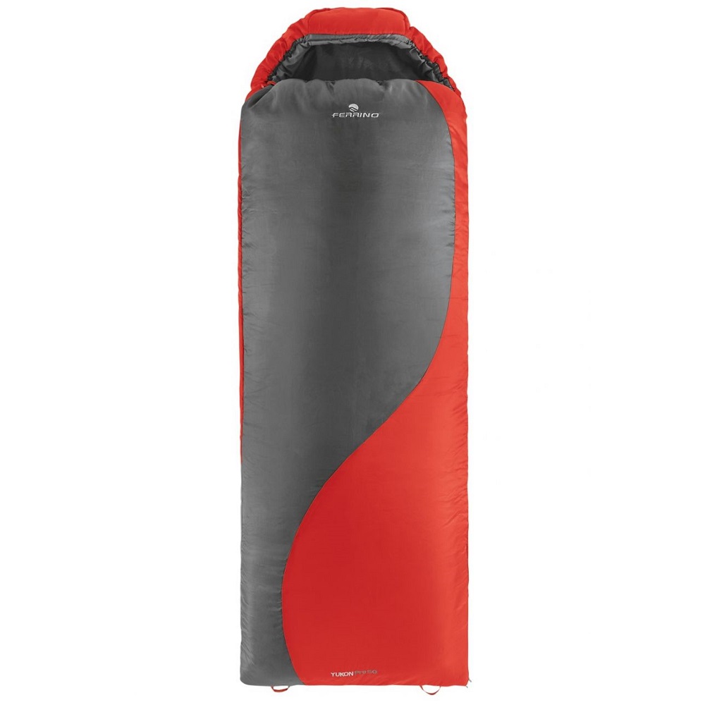 

Спальний мішок FERRINO Yukon Pro SQ 2020 - чорно-червоний