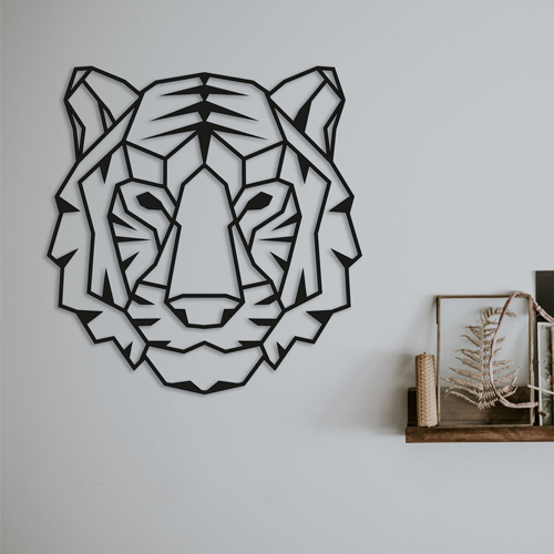 

Деревянная картина - панно Животные Tiger 42х40 см