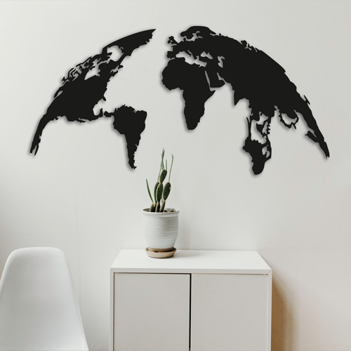 

Деревянная картина - панно Карты The World Is Yours 120х90 см