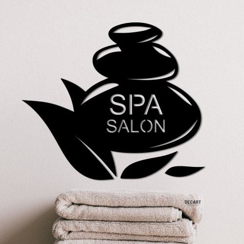 

Деревянная картина - панно Для салонов красоты SPA SALON 110х94 см