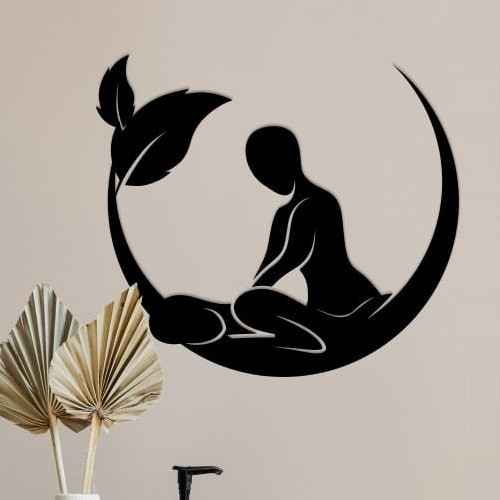 

Деревянная картина - панно Для салонов красоты Massage 50х44 см