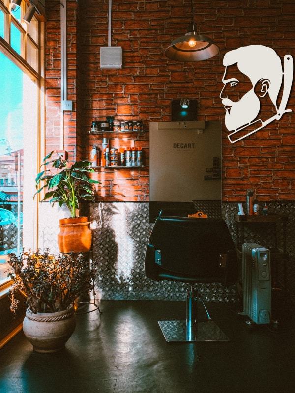 

Деревянная картина - панно Для салонов красоты Barber Ideal 130х96 см