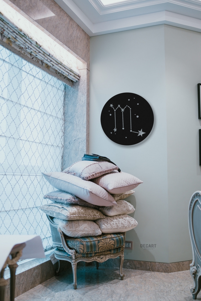 

Деревянная картина - панно Знаки зодиака Скорпион 70х70 см