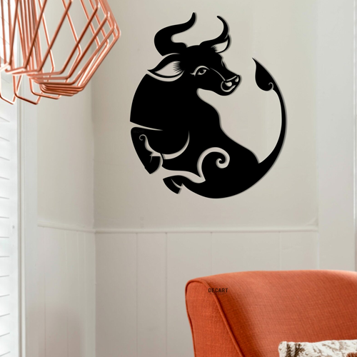 

Деревянная картина - панно Животные Bull Banteng 110x92