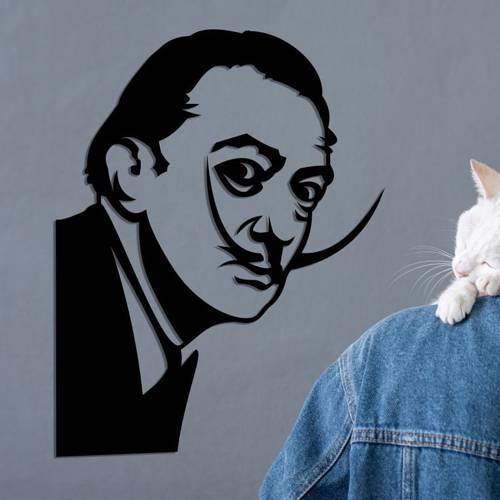 

Деревянная картина - панно Герои кино и мультфильмов Salvador Dali 50х70