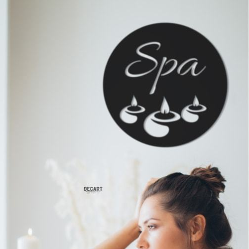

Деревянная картина - панно Для салонов красоты SPA 90х90 см