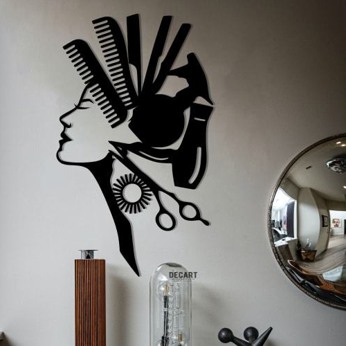 

Деревянная картина - панно Для салонов красоты HAIR PRO 130х77 см