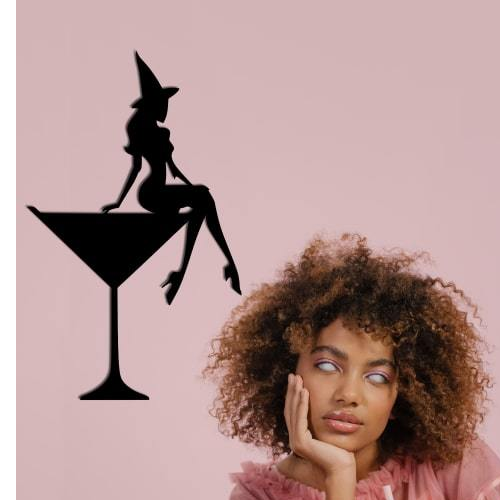 

Деревянная картина - панно Хеллоуин Cocktail 130х80 см