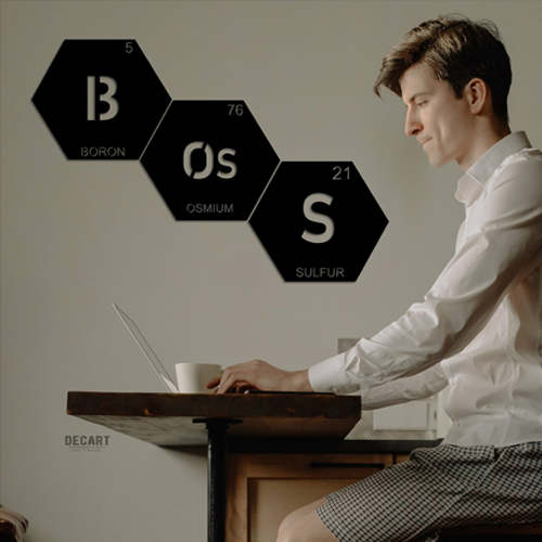 

Деревянная картина - панно Химические элементы SCIENCE BOSS 30x25 см