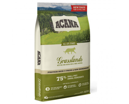 

Сухой корм Acana Grasslands Cat для кошек всех пород, 1.8 кг a64218