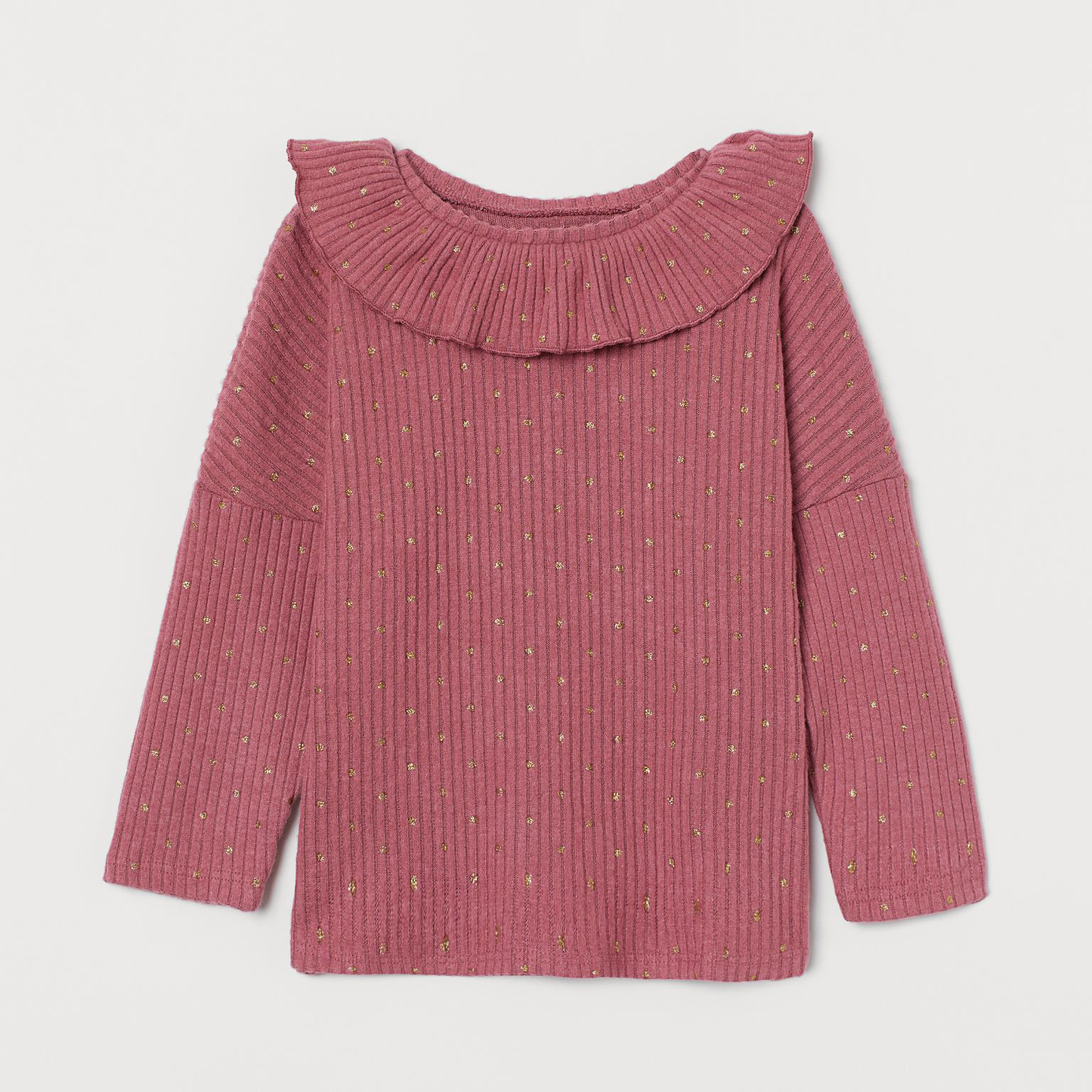 

Джемпер H&M 2708-909576 110-116 см Розовый в горох