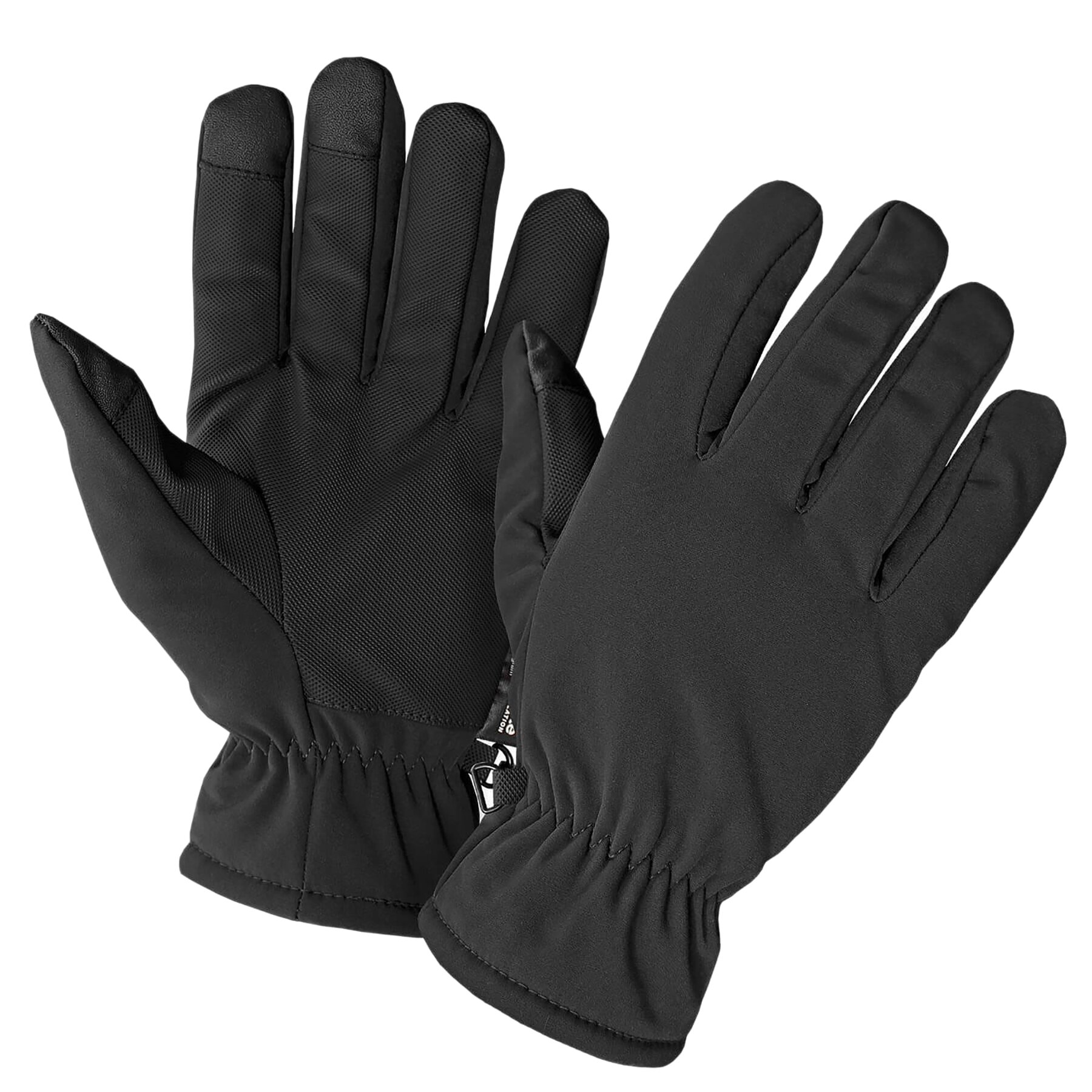 

Перчатки зимние SOFTSHELL GLOVES THINSULATE™ BLACK Черные XL