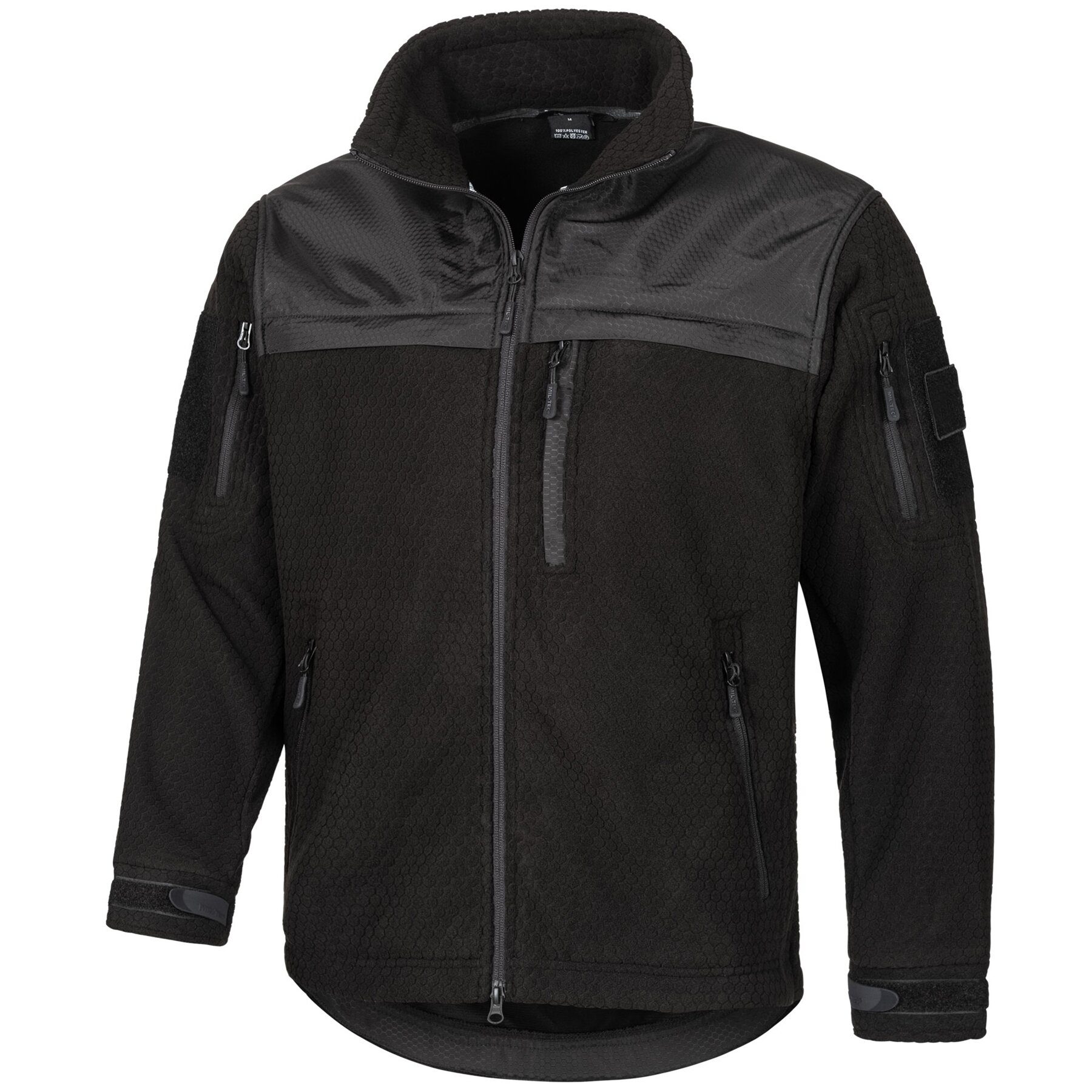 

Кофта флисовая Elite Fleece Jacket HEXTAC Black Черная S