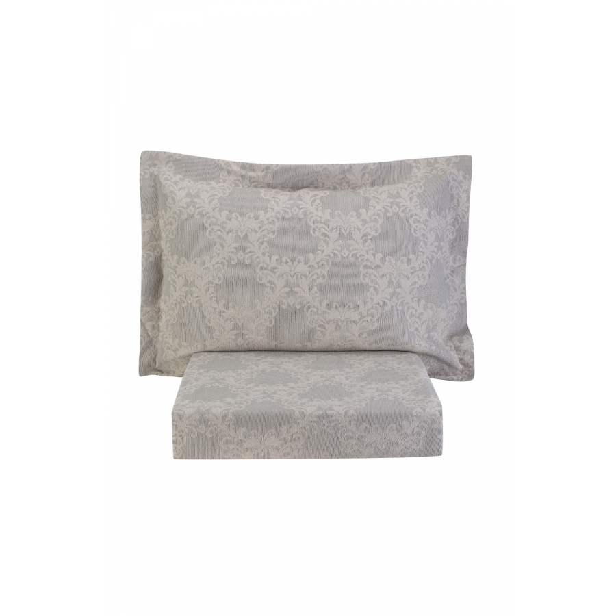 

Покрывало с наволочками Eldora Karaca Home 250х240 см Серый 000165910