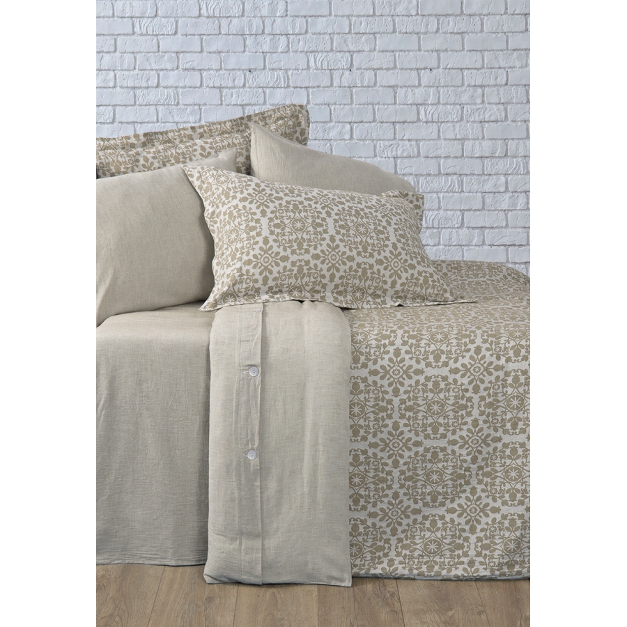 

Постельное белье Buldans Kingsize Бежевый 000165498