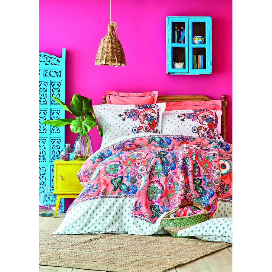 

Постельное белье Karaca Home Евро Розовый 000165242
