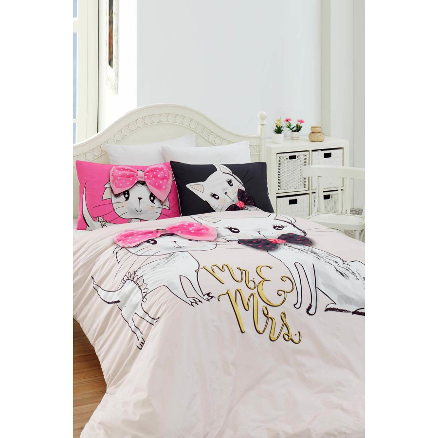 

Постельное белье Charlot Home Евро Розовый 000165457