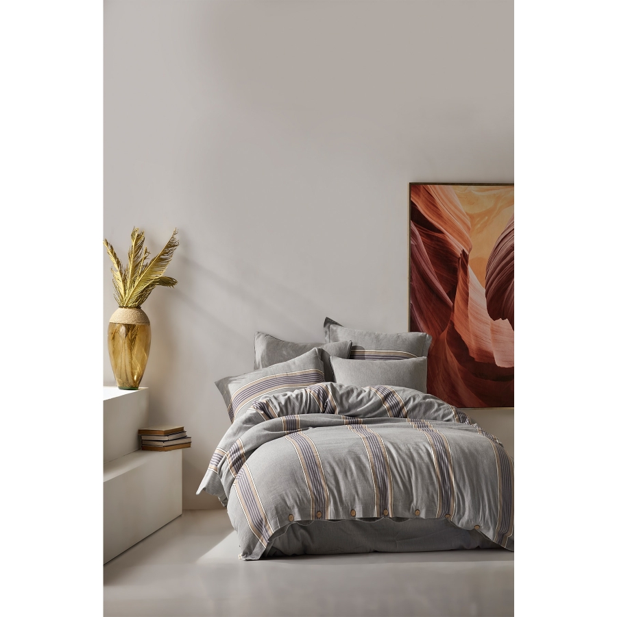 

Постельное белье Buldans Kingsize Серый 000165494