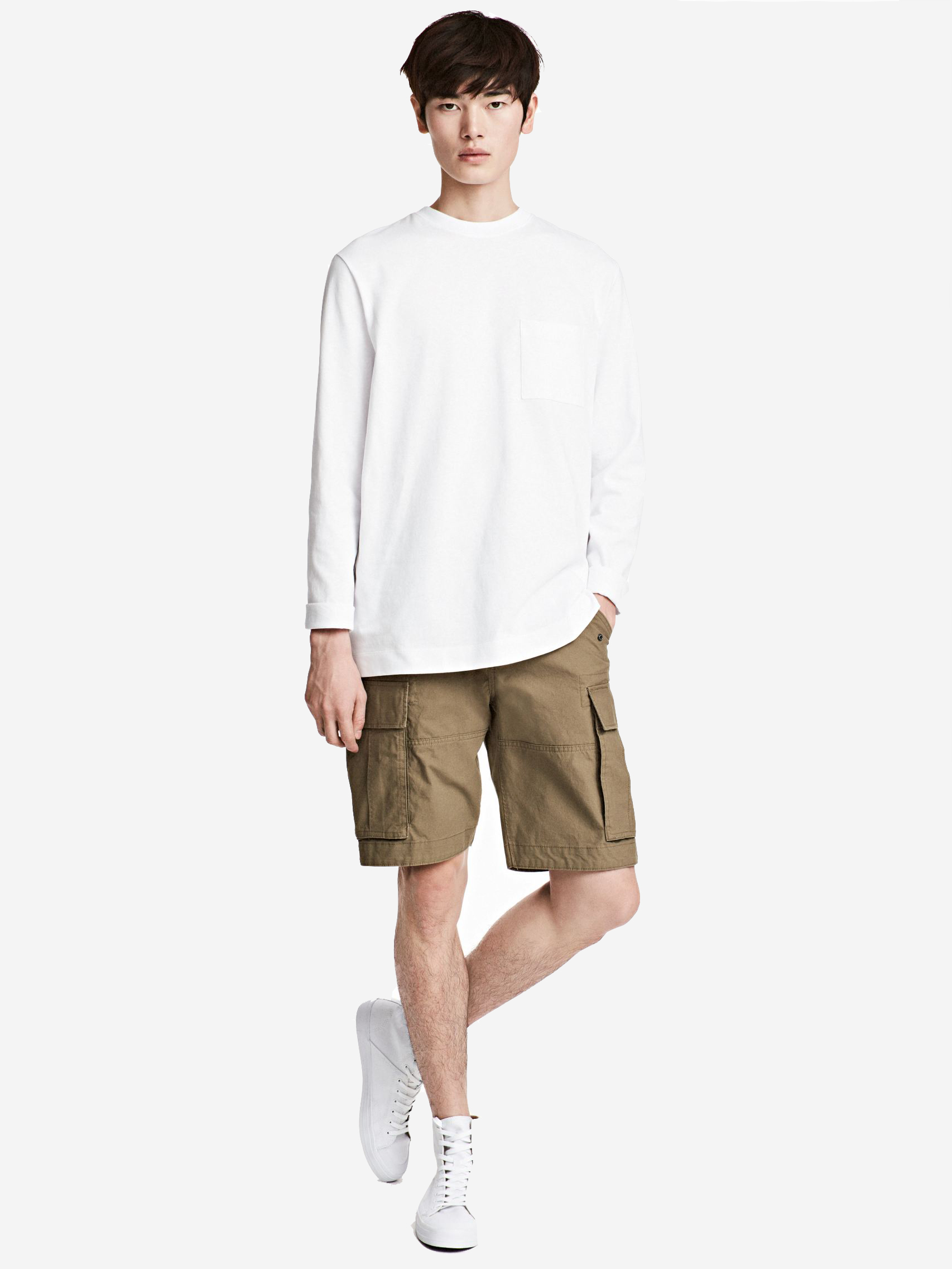 

Шорты H&M 07-0259609-003 30 Хаки (СА2000001507513)