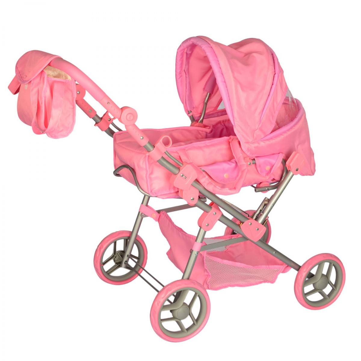 

Коляска для кукол Melogo 9368/017 (light pink)