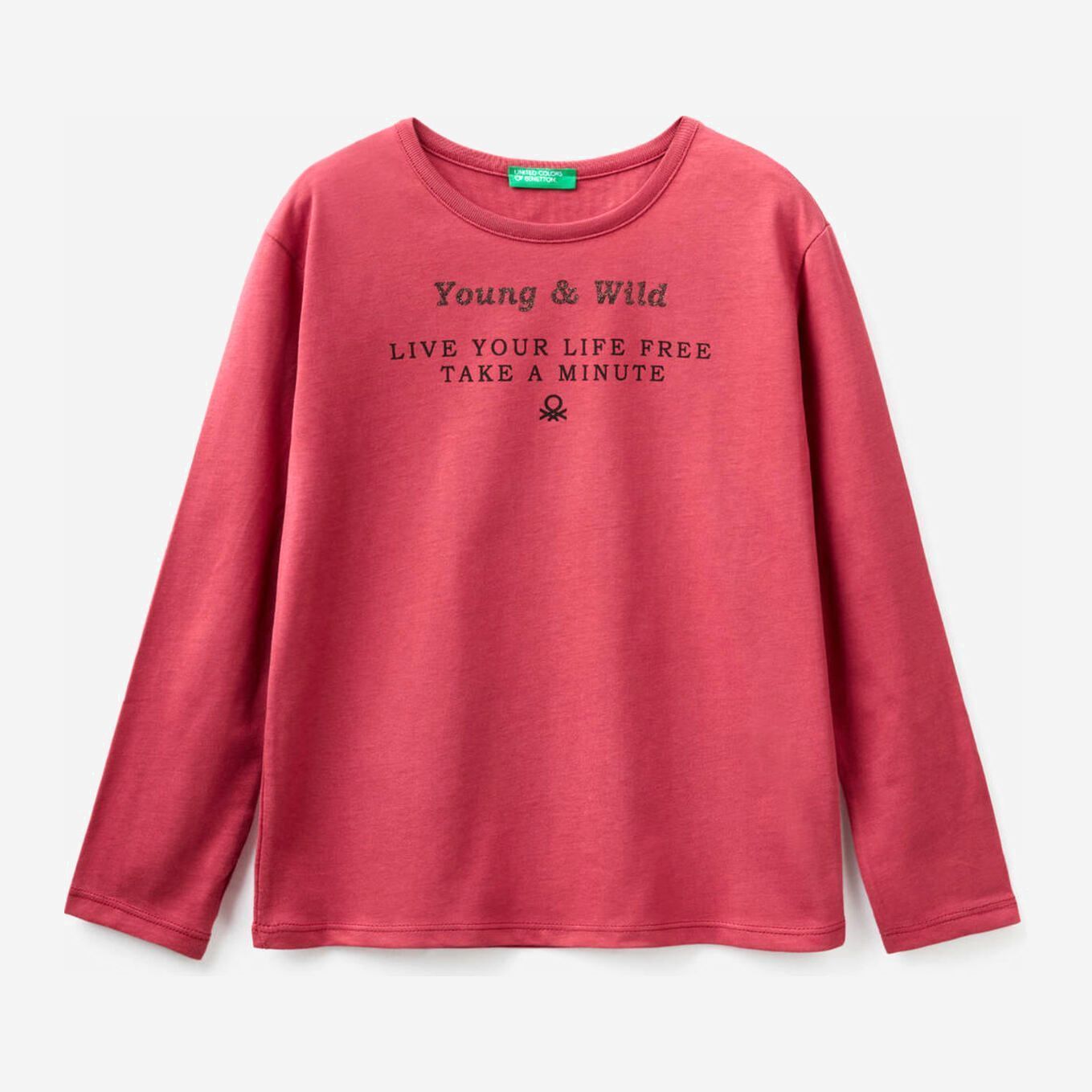 

Футболка с длинными рукавами United Colors of Benetton 3ATNC1009.G-39J 160 см EL