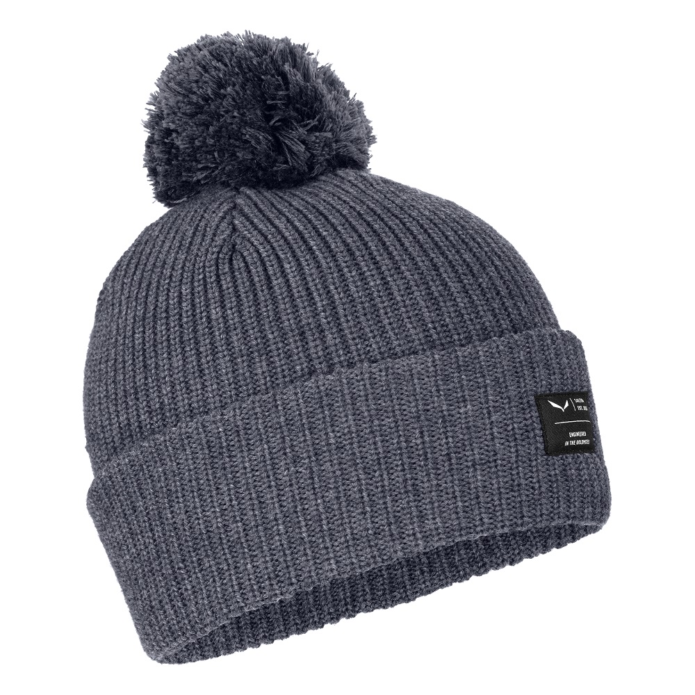 

Шапка Salewa Puez Pom Beanie Синій (1054-013.002.8837)