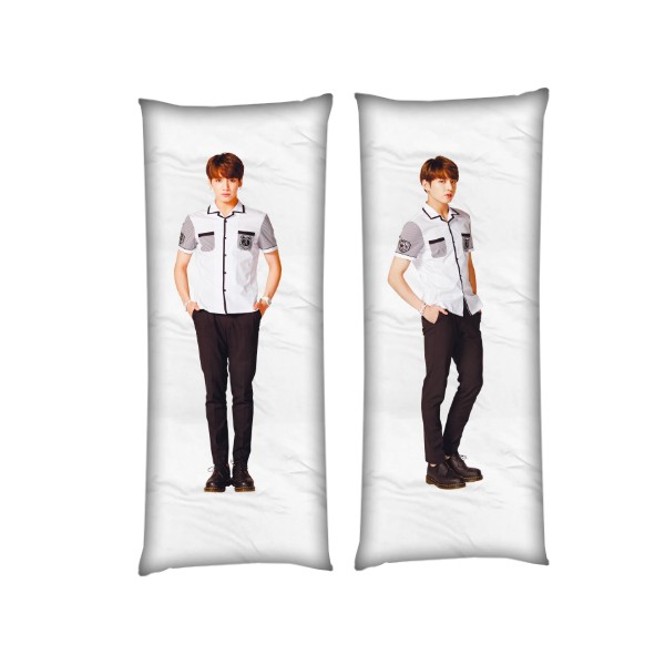 

Подушка BTS - Jungkook Чонгук дакимакура двухсторонняя стандарт 40 х 100 см - MyTee