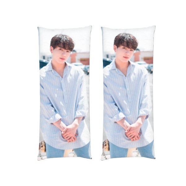 

Подушка Jungkook/Чонгук (BTS) дакимакура двухсторонняя стандарт 40 х 100 см - MyTee